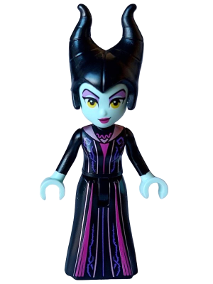 Maleficent - Mini Doll, Medium Lavender Eye Shadow, Magenta Lips