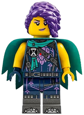 Zoey - Dark Turquoise Cape