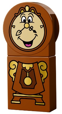Duplo Figure, Disney Princess, Cogsworth with Gold Pendulum