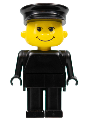 Basic Figure Human, Black Legs, Black Hat