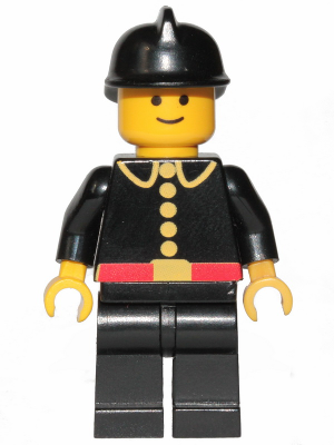 Fire - Classic, Black Fire Helmet