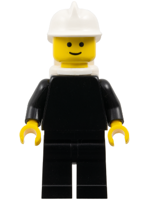 Fire - White Fire Helmet, White Air Tanks