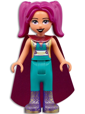 Friends Camila - Dark Turquoise Trousers, Dark Purple Boots