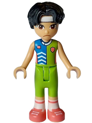Friends Niko - Lime, Blue, and Coral Sports Uniform