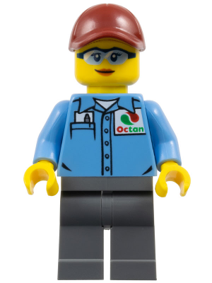 FIRST LEGO League (FLL) Superpowered Female Octan Worker