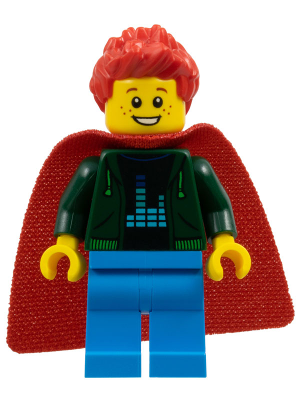 FIRST LEGO League (FLL) Superpowered Male Superhero