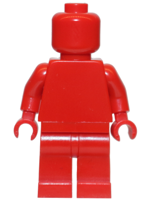 Plain Red Torso, Red Legs, Red Head (Monochrome)