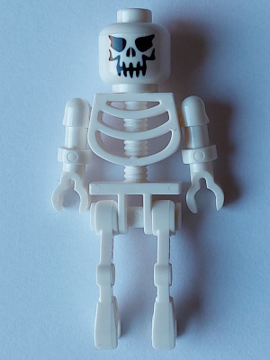 Skeleton - Evil Skull, Floppy Arms, Arms as Legs