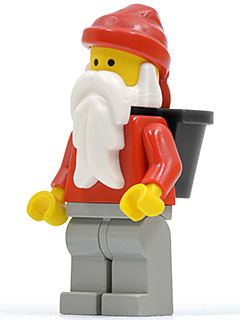 Santa, Light Gray Legs, D-Basket