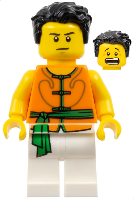 Dragon Boat Race Team Green/Orange Member 3