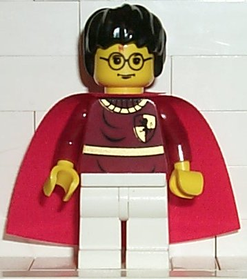 Harry Potter - Dark Red Quidditch Uniform with Red Cape
