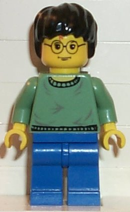 Harry Potter - Sand Green Sweater Torso, Blue Legs
