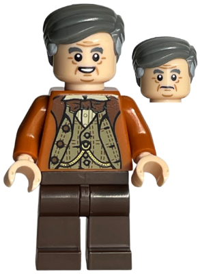 Horace Slughorn - Dark Orange Jacket, Dark Tan Vest