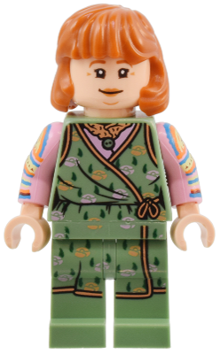 Molly Weasley - Sand Green Floral Robe