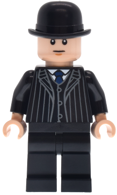 Minister of Magic (Cornelius Fudge) - Suit with Dark Blue Tie