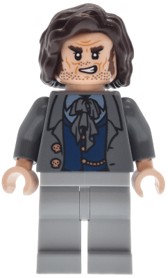 Mr. Borgin - Dark Bluish Gray Jacket, Light Bluish Gray Legs