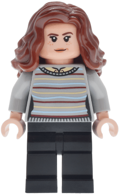 Minifigurka LEGO® hp641 Hermione Granger - Striped Sweater, Tan Shirt Collar, Black Legs