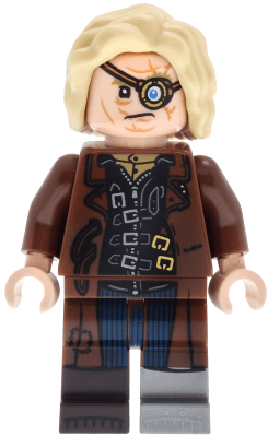Minifigurka LEGO® hp642 Professor Mad-Eye Moody - Reddish Brown Jacket