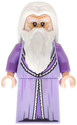 Minifigurka LEGO® hp643 Albus Dumbledore - Lavender Robe, Skirt