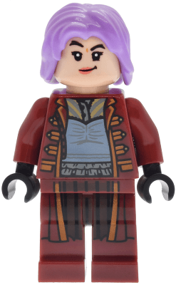 Minifigurka LEGO® hp652 Nymphadora Tonks - Medium Lavender Hair, Dark Red Outfit