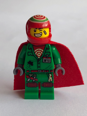 Douglas Elton / El Fuego - Coveralls with Helmet and Cape