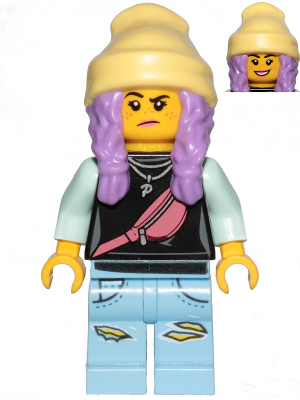 Parker L. Jackson - Black Top with Beanie (Smile / Grumpy)