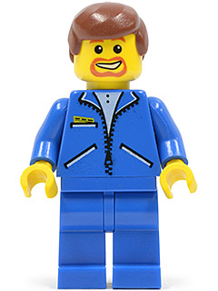 Jacket Blue - Blue Legs, Reddish Brown Male Hair, Brown Facial Hair (Commentator)
