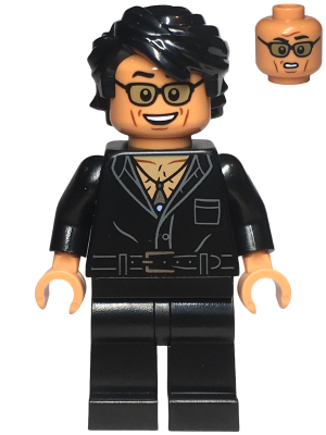 Dr. Ian Malcolm - Partially Open Shirt with Pocket