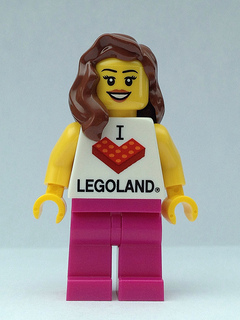 LEGOLAND Park Female, I Brick LEGOLAND Top