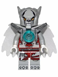 Worriz - Flat Silver Armor, Cape