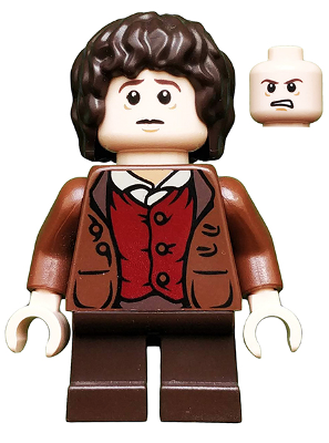 Frodo Baggins - Reddish Brown Jacket, Dark Brown Legs