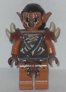 Gundabad Orc - Hair and Shoulder Spikes