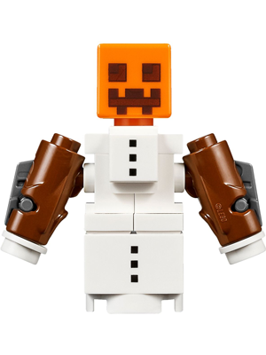 Snow Golem - Stud Shooter Arms, Wide Torso