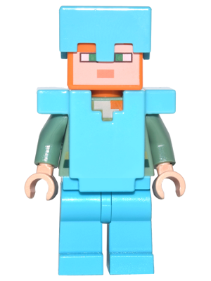 Alex - Medium Azure Legs, Helmet and Armor