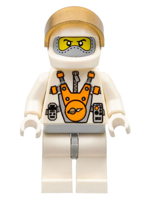 Mars Mission Astronaut with Helmet and Balaclava