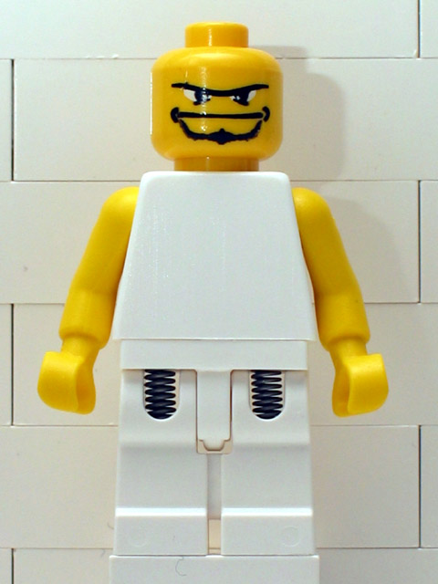 NBA  Player White Torso, White Legs #1