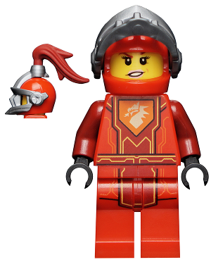 Macy Halbert - Flat Silver Visor (Battle Suit Macy)