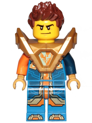 Clay Moorington - Hair, Pearl Gold Armor