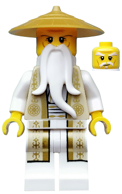 Wu Sensei - Gold and Tan Robe