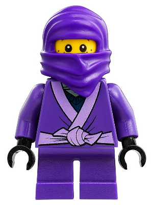 Lil' Nelson - Dark Purple Robe