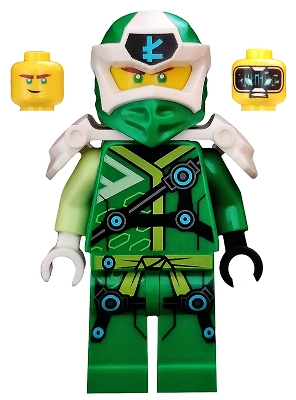 Lloyd - Digi Lloyd, White Shoulder Armor with Scabbard