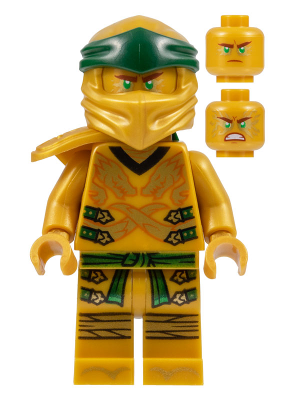 Lloyd (Golden Ninja) - Legacy, Pearl Gold Head, Shoulder Armor