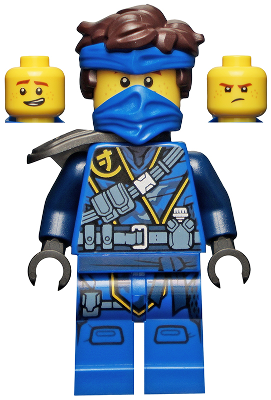 Jay - The Island, Mask and Hair with Bandana, Shoulder Pad