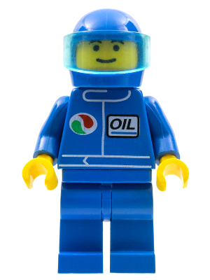 Octan - Blue Oil, Blue Legs, Blue Helmet, Trans-Light Blue Visor