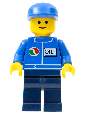 Octan - Blue Oil, Dark Blue Legs, Blue Cap