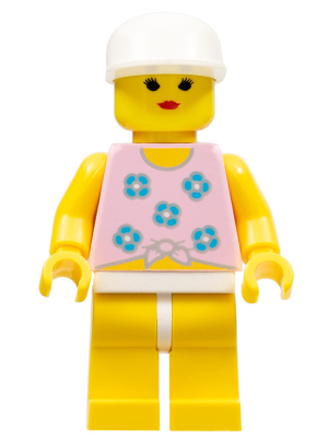 Blue Flowers - Yellow Legs, White Cap