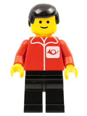Post Office - Black Legs, Black Male Hair