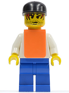 F1 - Cameraman - Red Hair, Orange Vest without Stickers