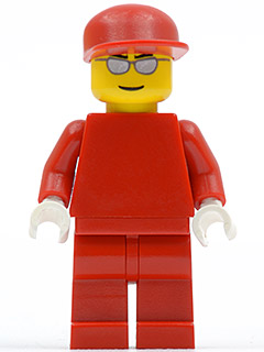 F1 Ferrari Engineer - without Torso Stickers, White Hands