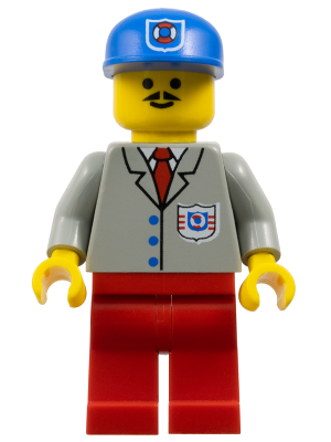 Coast Guard 2 - Red Legs, Blue Cap, Moustache